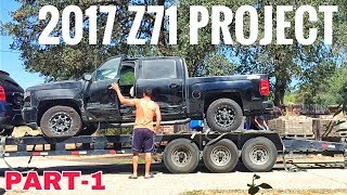 (Part 1) She's here!! 2017 Silverado Z71 project