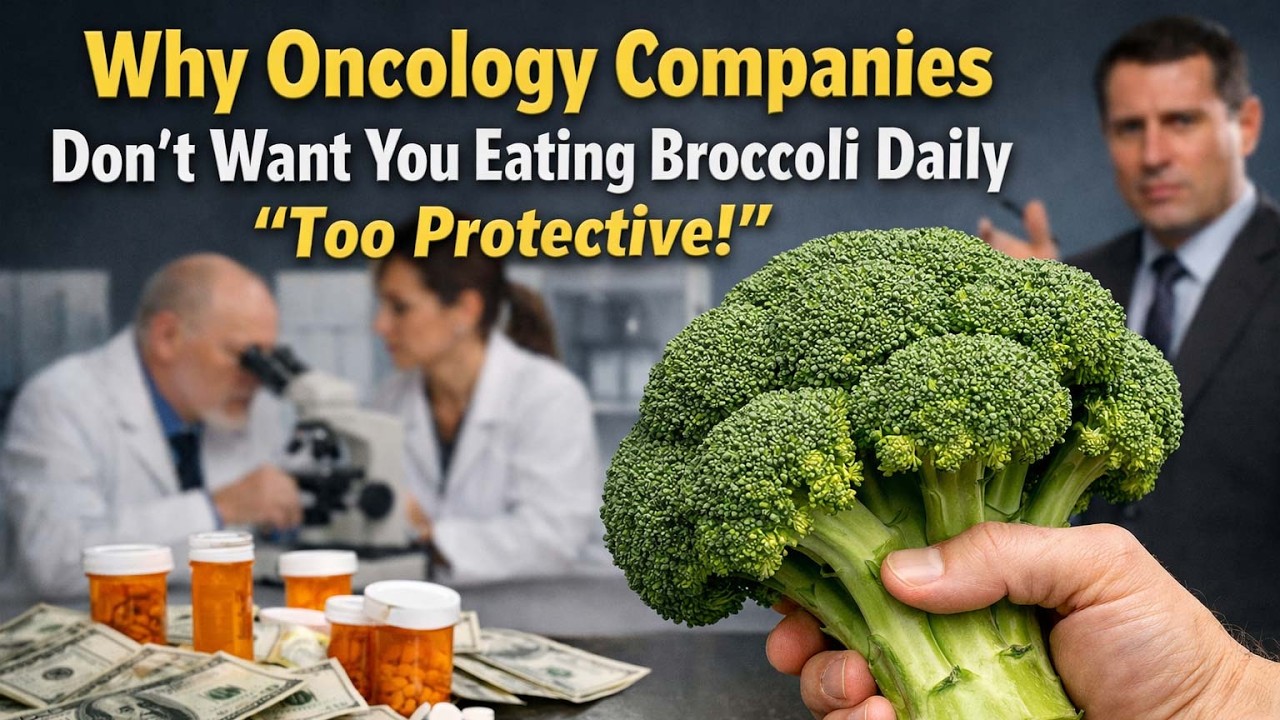 Cancer Drug Industry TERRIFIED: Broccoli Has Sulforaphane + Vitamin C (Double Defense!)