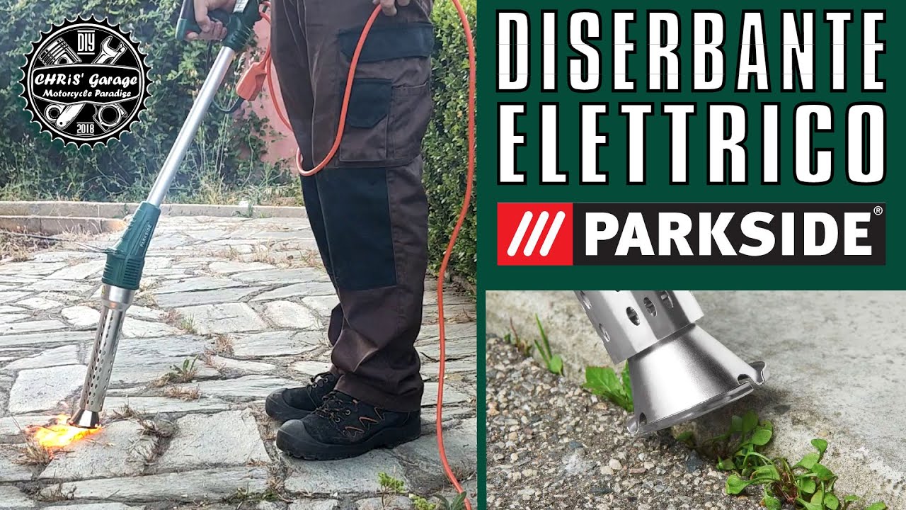 🤔 Funziona ? Bruciatore Diserbante Elettrico PARKSIDE PUV 2000 B1 YouTube