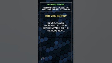 #Cybersecurity - Distributed Denial of Service (DDoS) Attacks