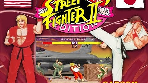 Capcom Classics Collection Vol. 1 (PlayStation 2) - Street Fighter II: Champion Edition