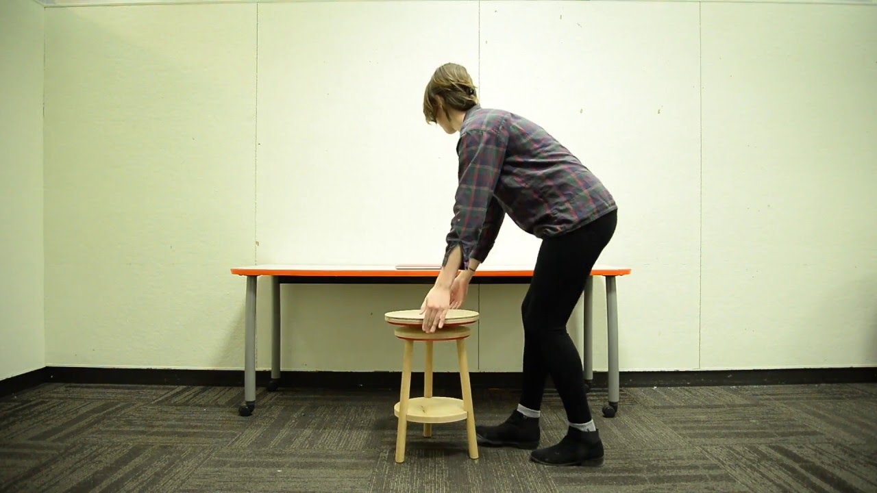 fidget motion stool youtube