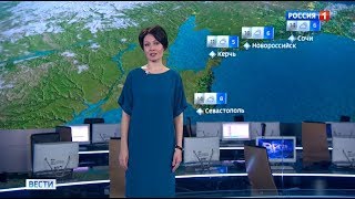 Татьяна Савина - "Вести. Погода" (16.03.18)