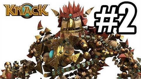Knack Gameplay Walkthrough Part 2 (Knack PS4 Playstation)