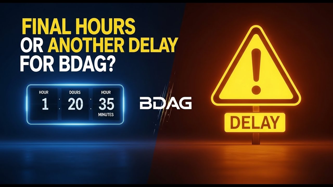 30 Jan Update Final Hours or Another Delay for BDAG 9 #
