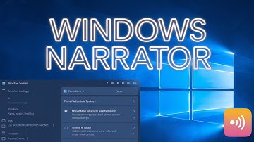 How To Use Windows Narrator