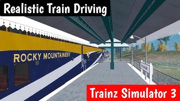 Trainz Simulator 3 | Starting My Rail Journey | Ultra Realistic Gameplay