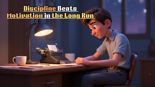 Discipline Beats Motivation – A Powerful English Moral Story About Success & Consistency||Motivation