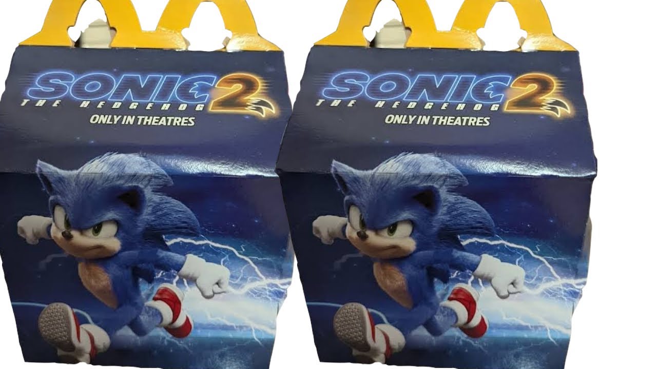 Tails Filme Sonic 2, Brinquedo Mcdonalds Nunca Usado 92592749