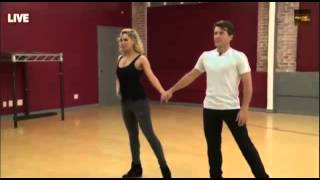 Dwts All Access Robert Herjavec  Kym Johnson Rehearsal 2262015