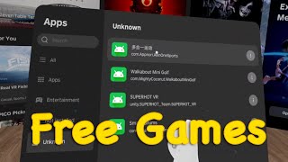 Sideload FREE Games on Pico 4 VR! ⭐ EASY! screenshot 3