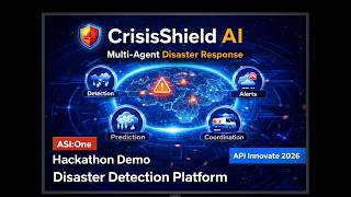 CrisisShield AI – Autonomous Multi-Agent Disaster Detection System | ASI:One