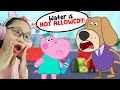 Hippo Peppa - No Water Allowed??? - Hippo Kids Airport Adventure!!!