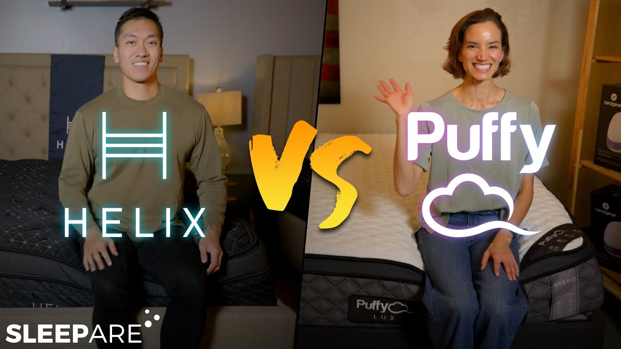 Helix Elite vs Puffy Lux: Tested for All Weights Best Mattress 2026