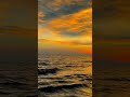 Stunning Beach Sunset 🌅 | Relaxing Ocean Waves #shorts
