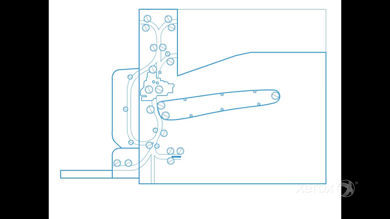 Xerox® VersaLink® B7025 30 35 MFP Paper Path Animation - YouTube