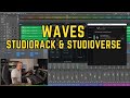 Waves studiorack  studioverse  mix more easily