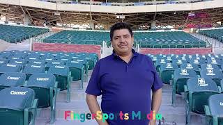 Visita al estadio Fernando Valenzuela casa de los Naranjeros de Hermosillo