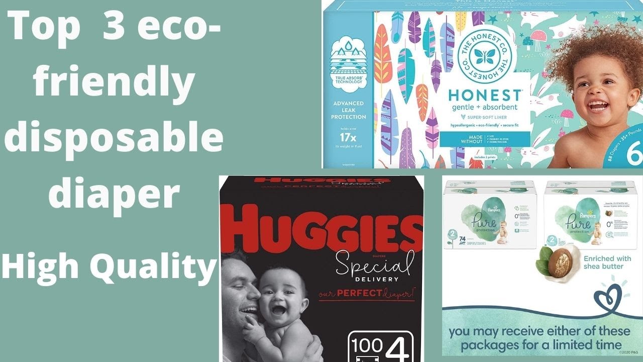 Top 3 Best eco-friendly disposable diaper review