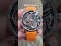 The Speake Marin Dual Time Orange in motion  #watchcollector #watch #luxury #subscribe #subscribers