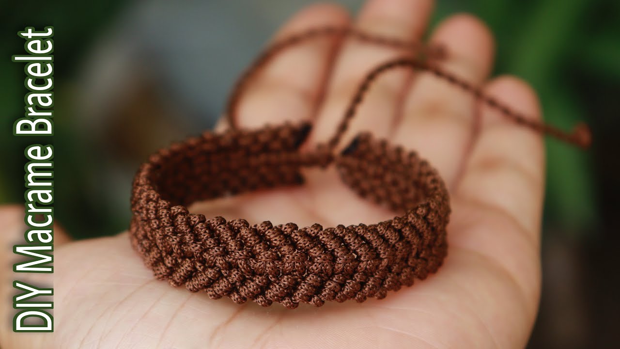 Macrame Bracelet | DIY Bracelet Making Ideas | How To Make Bracelet At Home | Creation&you