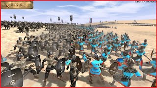 Rome Total War: EPIC BATTLES [# 20] 1000 Elite Spearmans vs 8000 Sassanid Empire