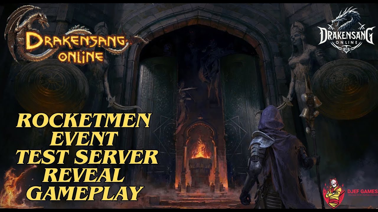 Drakensang Online - Rocketmen Event, Test Server, Reveal Gameplay,  Dr