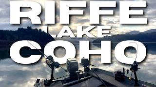 Fishing Washington's BEST Landlocked Coho Fishery In Freezing Temps!!!