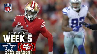 San Francisco 49ers Top Plays vs. Dallas Cowboys | 2023 Regular Season Week 5