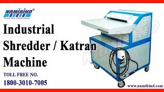 Paper Katran machine online in Solapur Maharastra Namibind  | Toll Free No: 1800-3010-7005