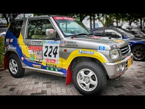 【送料込み】レア! トシマ ミニ ラリー パジェロ ラリーアート MITSUBISHI PAJERO Mini #パリダカ 増岡選手仕様 - YouTube