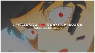 Mob Psycho 100 S2 Opening | 99.9 - Sub. Español ft. @Goodlight1 『AMV』♡