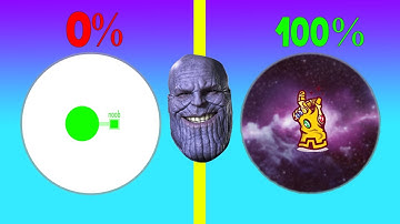 THANOS takes over the ENTIRE MAP in PAPER.IO 2!!! (100%)