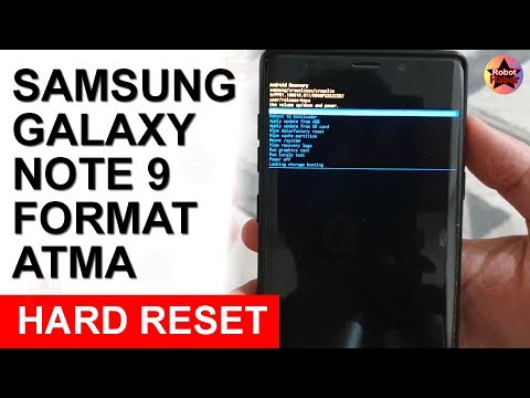 Samsung Galaxy Note 9 Hard Reset / sıfırlama , Samsung Galaxy Note 9 nasıl formatlanır? Hard Format