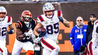 Hunter Henry's Best Plays From Career High 115-Yard Game vs. Bengals | New England Patriots Week 12