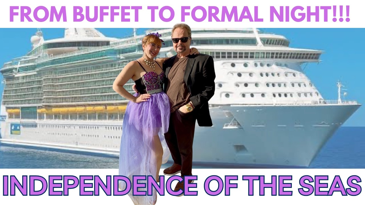 Sea Day on Royal Caribbean's Independence of the Seas! Food, Formal Night & a Show!
