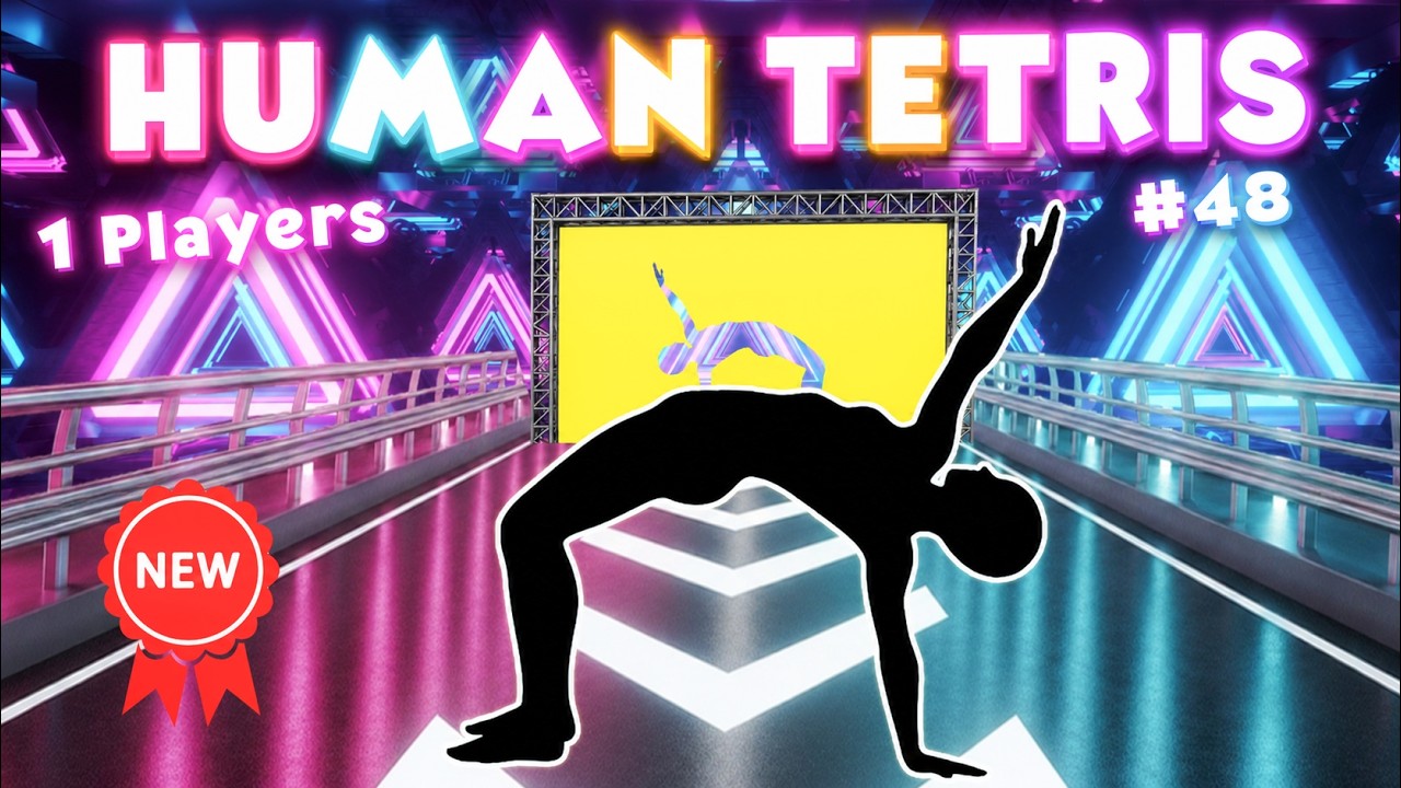 Sleduj Human Tetris | Viral Immersive Interactive Warm Up | 1 Player New Version #48 na YouTube Sleduj Human Tetris | Viral Immersive Interactive Warm Up | 1 Player New Version #48 na YouTube
