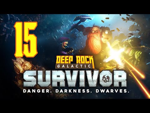 Видео: Прохождение Deep Rock Galactic: Survivor Серия 15 "Медленный, зато смертоносный"