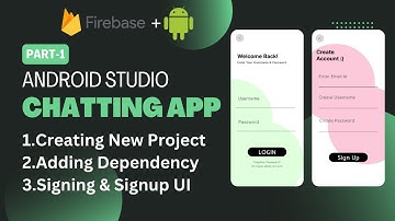 Real-Time Chatting App | Part #1 | Sign in & Sign up UI | Android Studio | #mstore