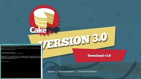 how to install Cakephp3 on Windows via Composer
