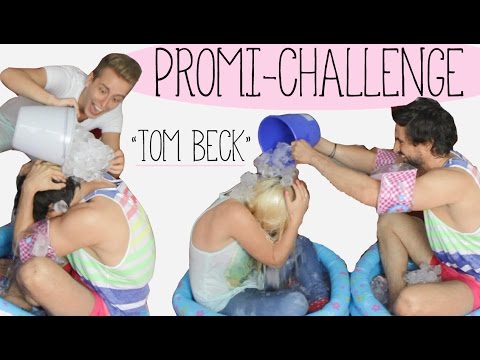 PROMI - CHALLENGE mit Tom Beck ♥ Wer verliert, der friert!