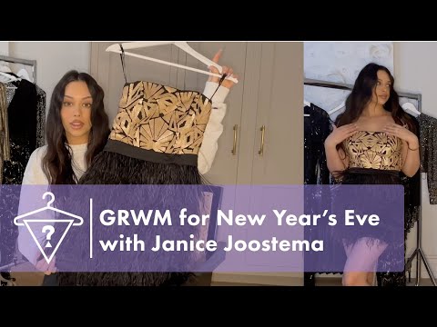 Get Ready with Me for New Year's Eve with @janicejoostemaa | #StyledByGUESS