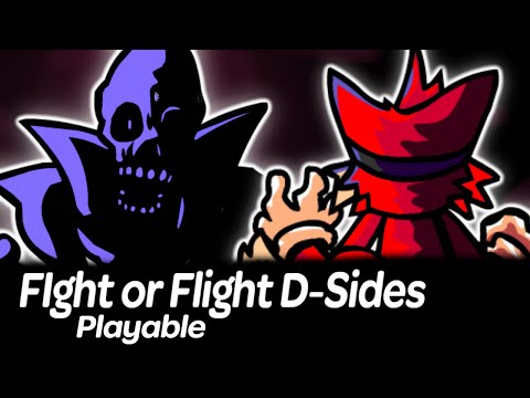 Fight or Flight D-Sides Playable | Friday Night Funkin'