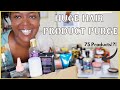 PRODUCT PURGE | Organizing My Natural Hair Products | KandidKinks