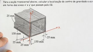 ISOSTATICS #67 | Center of Gravity and Moment of Inertia | Exercise 01