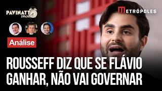 Pavinatto critica projeções contra Flávio Bolsonaro e acusa PT de espalhar desinformação eleitoral