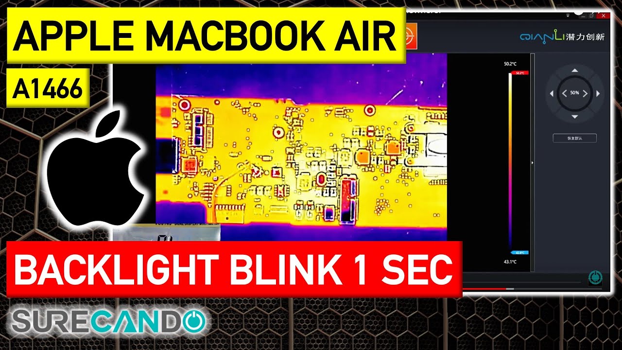 Apple MacBook Air Not charging or turning on issue. Shorted cap