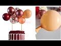 Balloon Garland Cake Topper | How To Make Balloon Garland