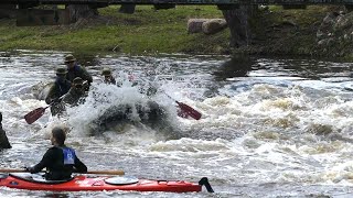 Võhandu maraton suplused Viira veski 2022 / River marathon canoe Estonia