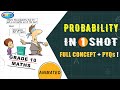 Probability in One Shot | Class 10 Maths Chapter 15 | CBSE | Full Chapter Revision #maths